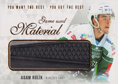 Rulík Adam 2018 OFS You Want the Best Game Used Material #M-RA