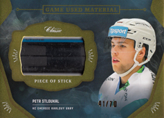 Stloukal Petr 20-21 OFS Classic Game Used Material #GUM-PST