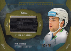 Stloukal Petr 20-21 OFS Classic Game Used Material #GUM-PST