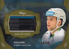 Stloukal Petr 20-21 OFS Classic Game Used Material #GUM-PST