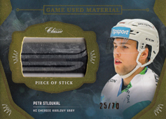 Stloukal Petr 20-21 OFS Classic Game Used Material #GUM-PST