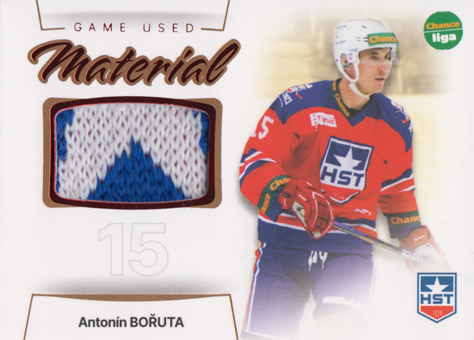 Bořuta Antonín 23-24 GOAL Cards Chance liga Game Used Material #GUM-06