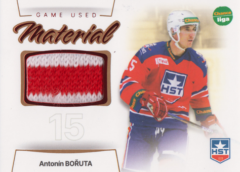 Bořuta Antonín 23-24 GOAL Cards Chance liga Game Used Material #GUM-06