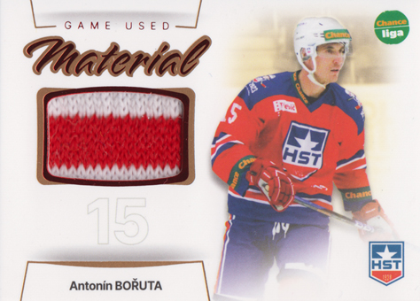Bořuta Antonín 23-24 GOAL Cards Chance liga Game Used Material #GUM-06