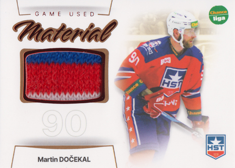 Dočekal Martin 23-24 GOAL Cards Chance liga Game Used Material #GUM-07