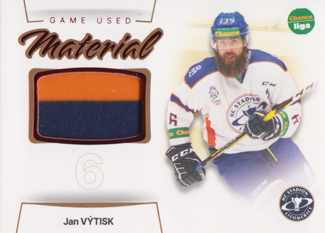 Výtisk Jan 23-24 GOAL Cards Chance liga Game Used Material #GUM-11