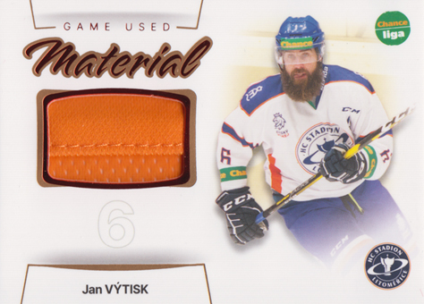 Výtisk Jan 23-24 GOAL Cards Chance liga Game Used Material #GUM-11