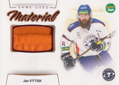 Výtisk Jan 23-24 GOAL Cards Chance liga Game Used Material #GUM-11