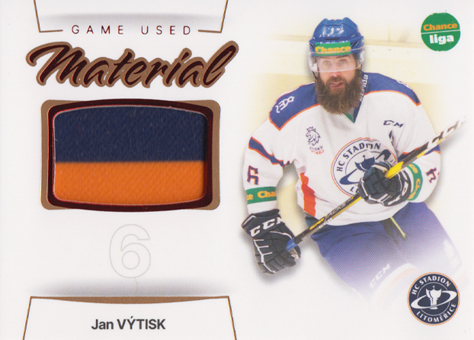 Výtisk Jan 23-24 GOAL Cards Chance liga Game Used Material #GUM-11