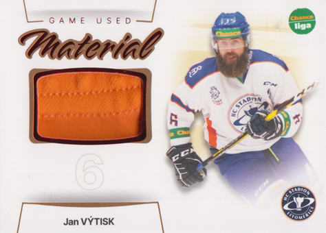 Výtisk Jan 23-24 GOAL Cards Chance liga Game Used Material #GUM-11