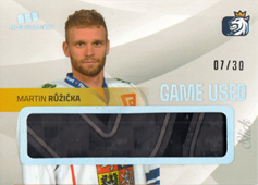 Růžička Martin 2020 MK Reprezentace Game Used Stick #12