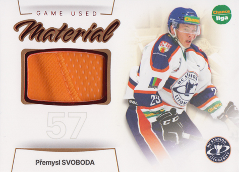 Svoboda Přemysl 23-24 GOAL Cards Chance liga Game Used Material #GUM-12
