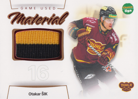 Šik Otakar 23-24 GOAL Cards Chance liga Game Used Material #GUM-14