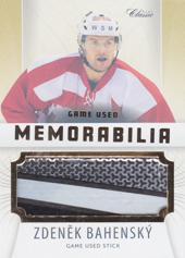 Bahenský Zdeněk 16-17 OFS Classic Game Used Memorabilia #25