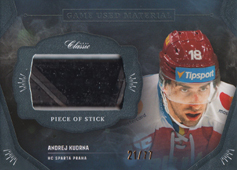 Kudrna Andrej 20-21 OFS Classic Game Used Material #GUM-AKU