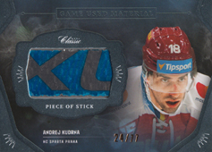 Kudrna Andrej 20-21 OFS Classic Game Used Material #GUM-AKU
