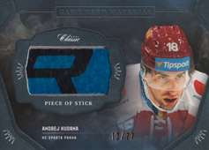 Kudrna Andrej 20-21 OFS Classic Game Used Material #GUM-AKU