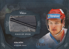 Raška Adam 20-21 OFS Classic Game Used Material #GUM-ARA