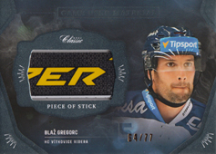 Gregorc Blaž 20-21 OFS Classic Game Used Material #GUM-BGR