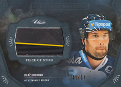 Gregorc Blaž 20-21 OFS Classic Game Used Material #GUM-BGR
