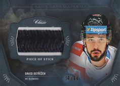 Ostřížek David 20-21 OFS Classic Game Used Material #GUM-DOS