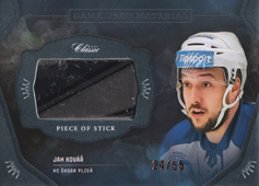 Kovář Jan 20-21 OFS Classic Game Used Material #GUM-JKŘ