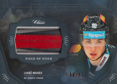 Rousek Lukáš 20-21 OFS Classic Game Used Material #GUM-LRO