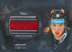Rousek Lukáš 20-21 OFS Classic Game Used Material #GUM-LRO