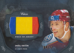 Kratěna Ondřej 20-21 OFS Classic Game Used Material #GUM-OKR