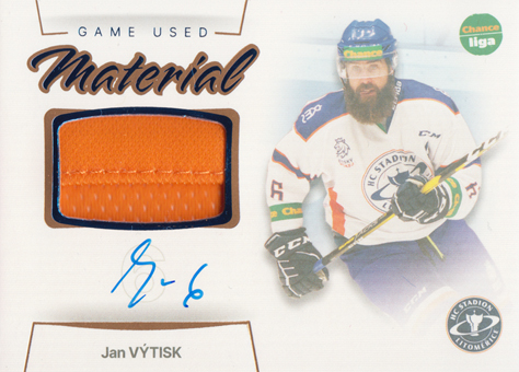 Výtisk Jan 23-24 GOAL Cards Chance liga Game Used Material Auto #GUM-11