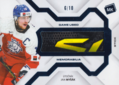 Myšák Jan 2022 MK Reprezentace Game Used Memorabilia Blue #GUM-10
