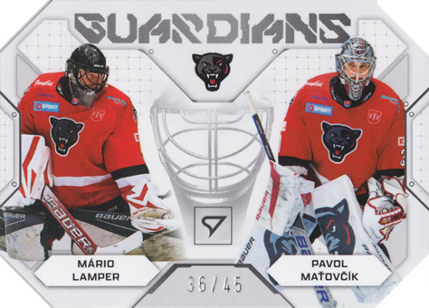 Lamper Maťovčík 24-25 Slovenská hokejová liga Guardians Die Cut Limited #GU-2