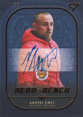 Kmeč Andrej 23-24 Tipos Extraliga Head of Bench Auto #HBS-AK