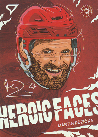 Růžička Martin 24-25 Tipsport Extraliga Heroic Faces #HF-1