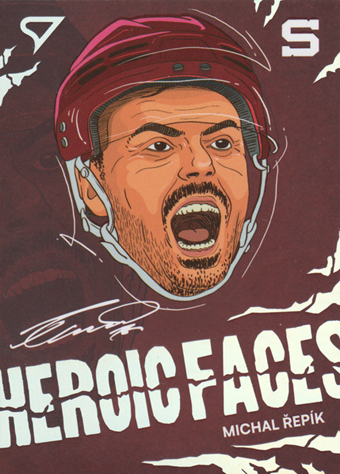 Řepík Michal 24-25 Tipsport Extraliga Heroic Faces #HF-3