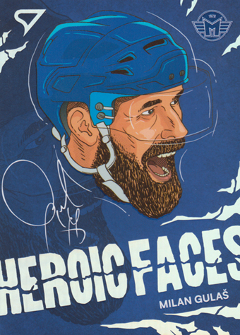 Gulaš Milan 24-25 Tipsport Extraliga Heroic Faces #HF-4