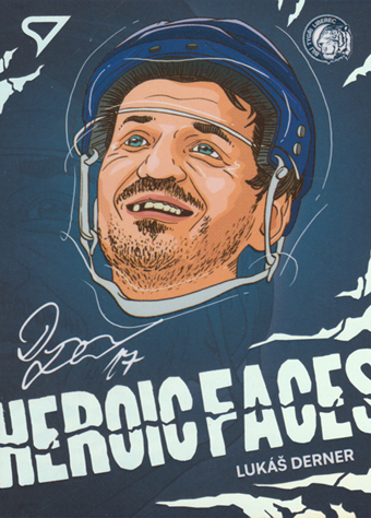 Derner Lukáš 24-25 Tipsport Extraliga Heroic Faces #HF-5