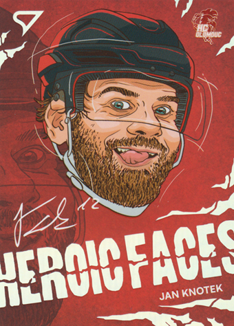 Knotek Jan 24-25 Tipsport Extraliga Heroic Faces #HF-7