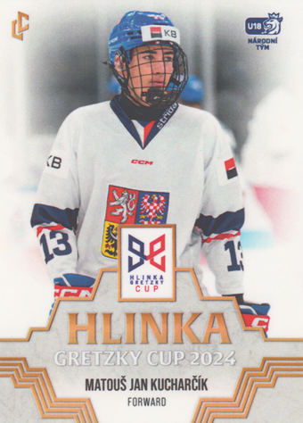 Kucharčík Matouš Jan 24-25 LC Reprezentace Hlinka Gretzky Cup 2024 #HGC11