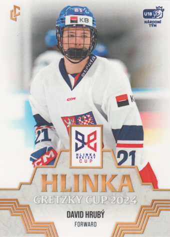 Hrubý David 24-25 LC Reprezentace Hlinka Gretzky Cup 2024 #HGC15