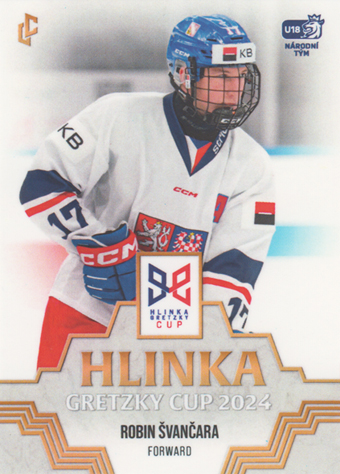 Švančara Robin 24-25 LC Reprezentace Hlinka Gretzky Cup 2024 #HGC19