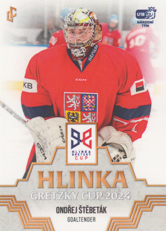 Štěbeták Ondřej 24-25 LC Reprezentace Hlinka Gretzky Cup 2024 #HGC22