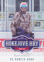 Ostřížek David 15-16 OFS Classic Hokejové hry Brno #HH-2