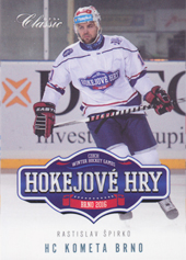 Špirko Rastislav 15-16 OFS Classic Hokejové hry Brno #HH-56