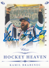 Brabenec Kamil 17-18 OFS Classic Hockey Heaven Siganture #HH-10