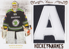 Růžička Martin 15-16 OFS Classic Hockey Names "A" #HN-13