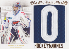 Kopřiva Miroslav 15-16 OFS Classic Hockey Names "O" #HN-21