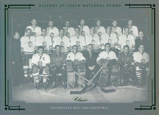 OH 1968 Grenoble 2021 OFS The Final Series History of Czech National Teams Emerald Rainbow #HCNT-24