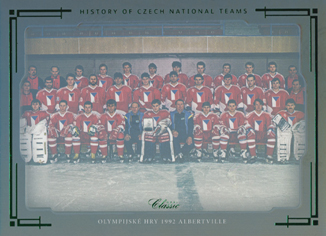 OH 1992 Albertville 2021 OFS The Final Series History of Czech National Teams Emerald Rainbow #HCNT-