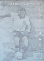 Gascoigne Paul 1993 UD World Cup 94 Preview Holograms #5